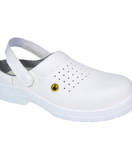 Portwest Compositelite ESD Perforated Safety Clog SB AE
