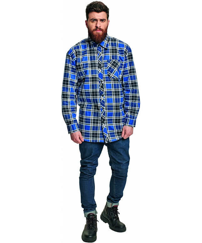 Camasa de lucru Cerva SATURN, flanel, 100% bumbac