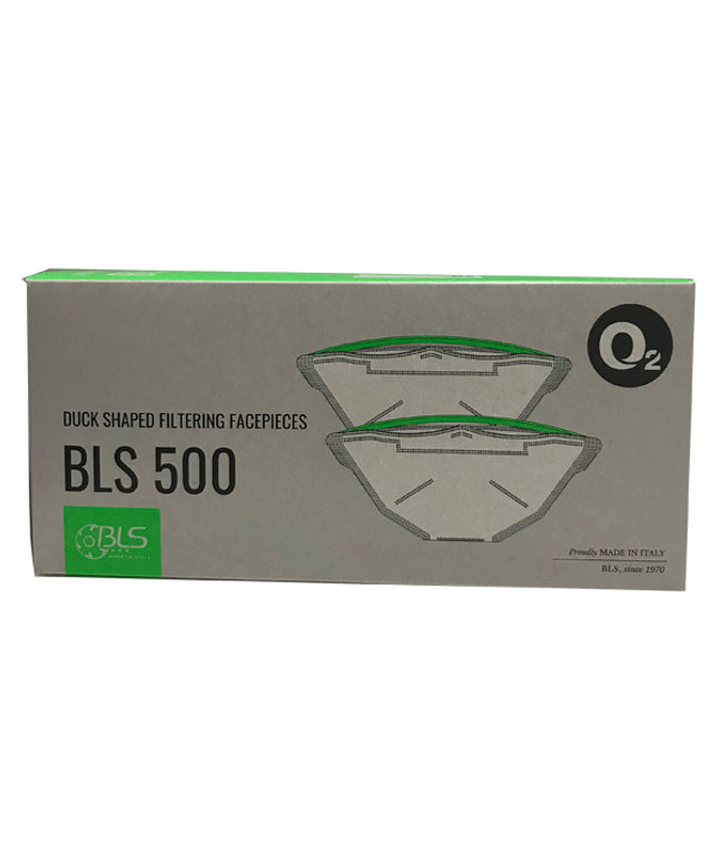 Semimasca de protectie fara supapa FFP2 BLS 500, pliata