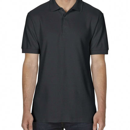 Tricou polo Gildan GI85800 PREMIUM COTTON, 100% bumbac, 223 gr/mp