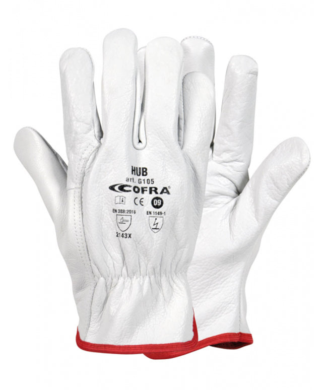 Manusi de protectie Cofra HUB, piele
