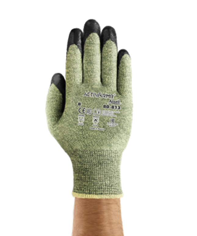 Manusi de protectie taiere Ansell ACTIVARMR 80-813, impregnata in spuma de neopren