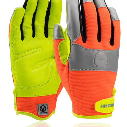 Manusi de protectie Ardon MAGNETIC THUNDER, piele capra, magnet pe dosul palmei