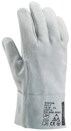 Manusi de protectie Ardon SIMON, piele spalt bovina, integral