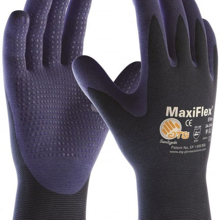 Manusi de protectie ATG MAXIFLEX ELITE (34-244) - cu puncte