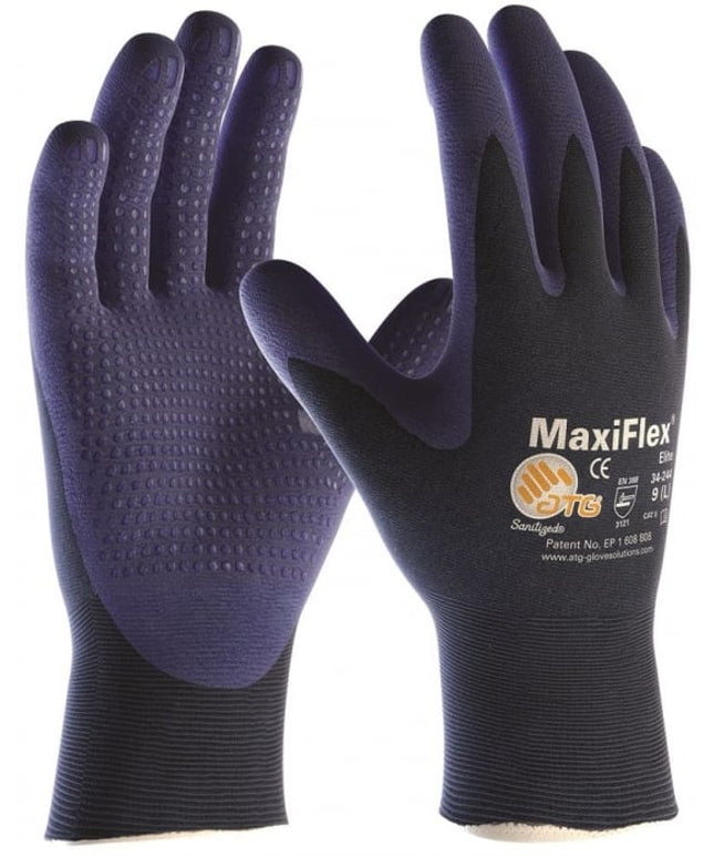 Manusi de protectie ATG MAXIFLEX ELITE (34-244) - cu puncte