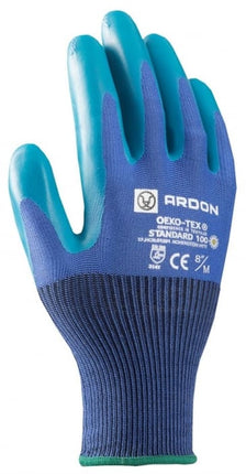 Manusi de protectie Ardon GREEN TOUCH, impregnate in latex, certificate OEKO-TEX