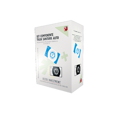 Kit reumplere consumabile trusa auto de prim ajutor VESTA