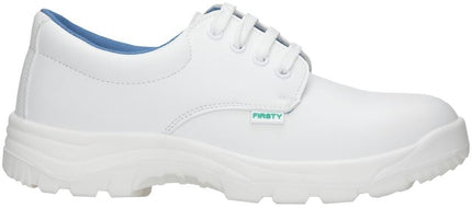 Pantofi albi de lucru microfibra Ardon FINN O2, fara bombeu