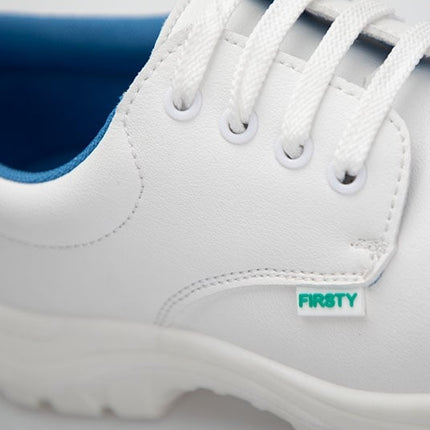 Pantofi albi de protectie microfibra Ardon FINN S2, cu bombeu metalic