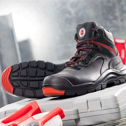 Bocanci de protectie Ardon HOBART S3, cu bombeu din fibra de sticla si lamela kevlar