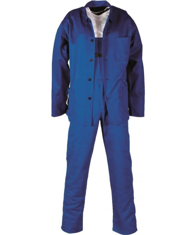 Costum salopeta cu pieptar Ardon KLASIK, 100% bumbac, 245 gr/mp