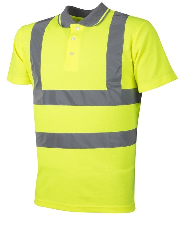 Tricou polo reflectorizant Ardon REF201, bumbac 55/45, 150 gr/mp