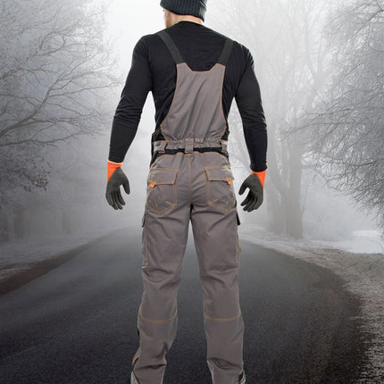 Pantaloni cu pieptar vatuiti de iarna Ardon VISION, tercot 60/40, 260 gr/mp