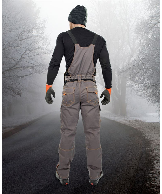 Pantaloni cu pieptar vatuiti de iarna Ardon VISION, tercot 60/40, 260 gr/mp