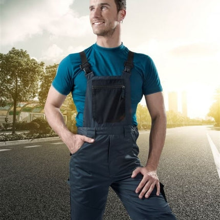 Pantaloni salopeta cu pieptar Ardon 4TECH, tercot 65/35, 240 gr/mp