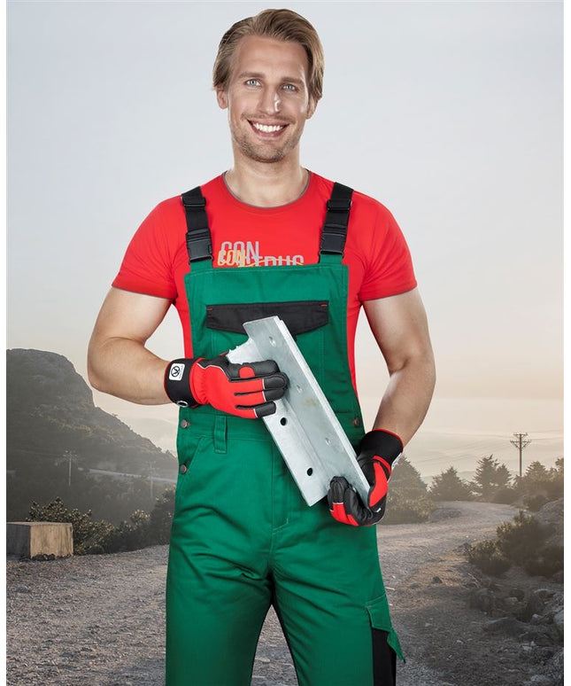 Pantaloni salopeta cu pieptar Ardon PRE100, tercot 65/35, 270 gr/mp