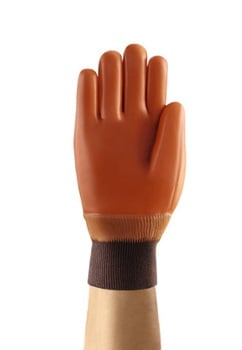 Manusi de protectie de iarna Ansell WINTER MONKEY GRIP 23-191, PVC, manseta elastica