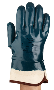 Manusi de protectie Ansell ACTIVARMR HYCRON 27-805, impregnate in nitril