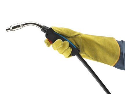 Manusi de protectie sudura Ansell ACTVARMR 43-216, piele spalt bovina, ata kevlar