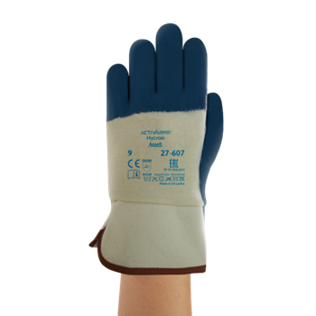 Manusi de protectie Ansell ACTIVARMR HYCRON 27-607, impregnate in nitril