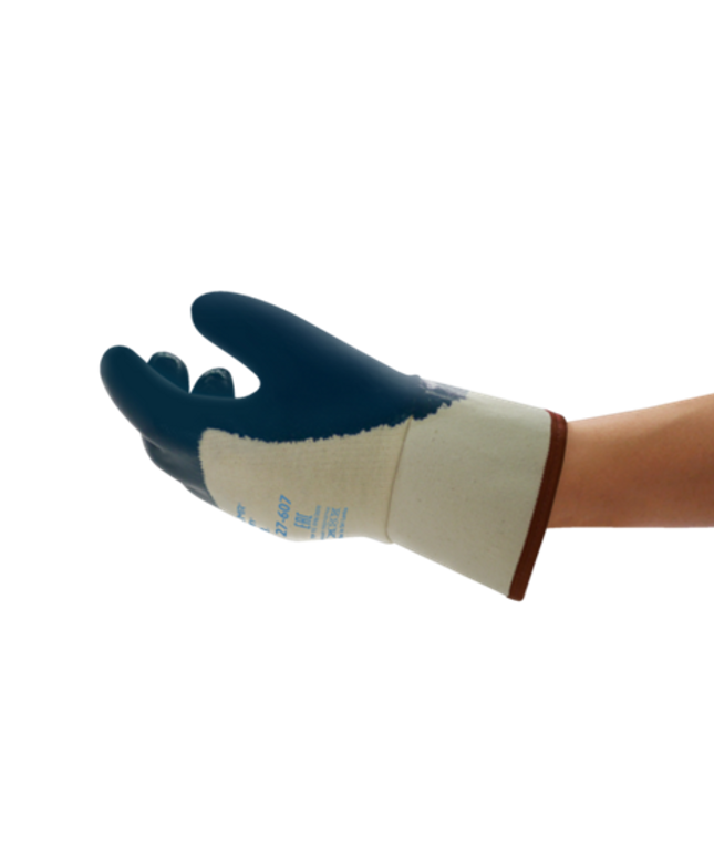 Manusi de protectie Ansell ACTIVARMR HYCRON 27-607, impregnate in nitril