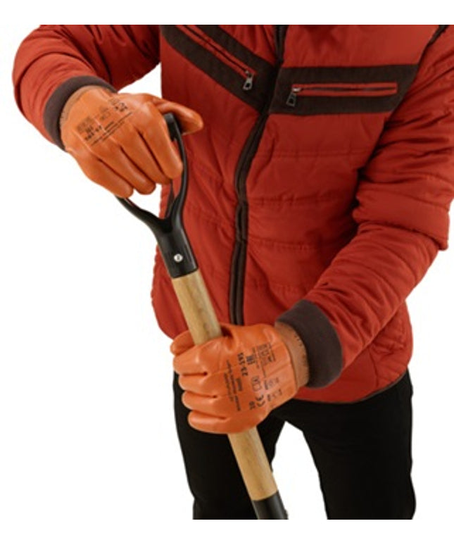 Manusi de protectie de iarna Ansell WINTER MONKEY GRIP 23-191, PVC, manseta elastica