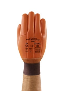 Manusi de protectie de iarna Ansell WINTER MONKEY GRIP 23-191, PVC, manseta elastica