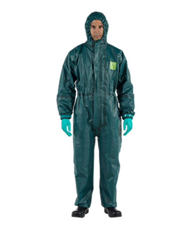 Combinezon de protectie chimica Ansell ALPHATEC 4000-111