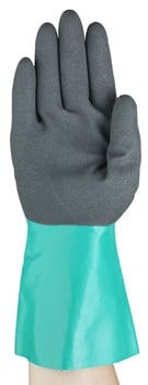 Manusi de protectie chimica Ansell ALPHATEC 58-530B, nitril