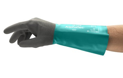 Manusi de protectie chimica Ansell ALPHATEC 58-535B, nitril