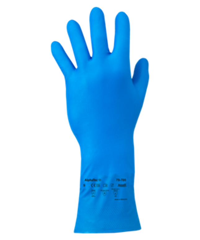 Manusi de protectie chimica Ansell ALPHATEC 79-700, nitril