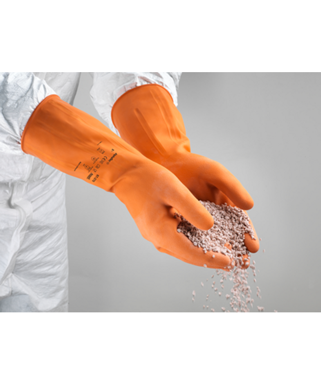 Manusi de protectie chimica Ansell ALPHATEC 87-370, latex