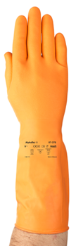 Manusi de protectie chimica Ansell ALPHATEC 87-370, latex