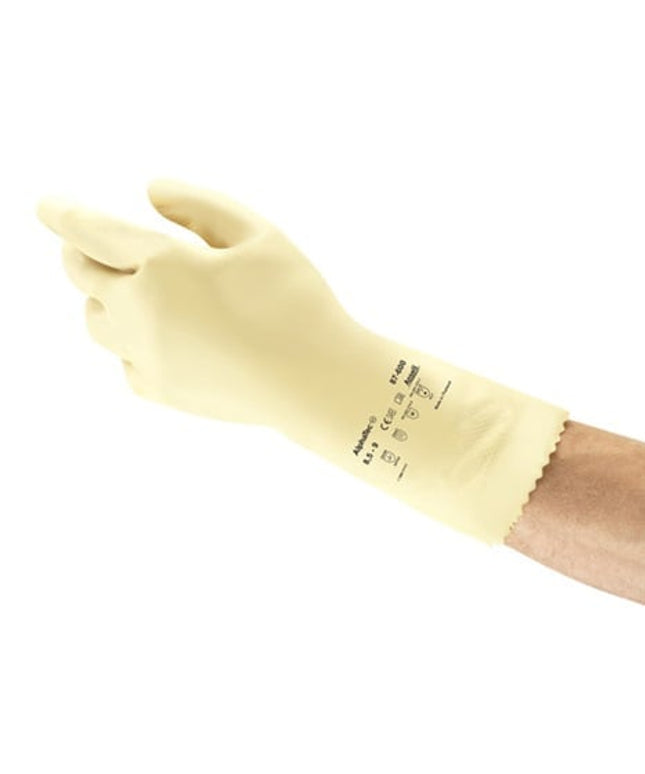 Manusi de protectie chimica Ansell ALPHATEC 87-600, latex