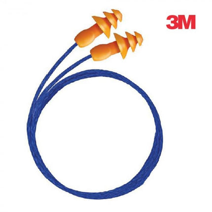 Antifoane interne de protectie 3M 1271, cu snur, tip bradut - fara cutie de plastic