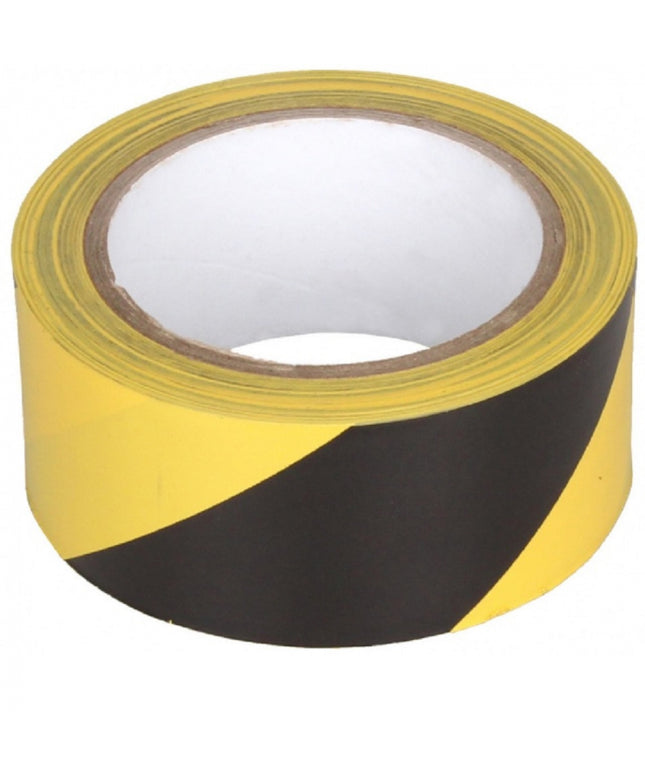 Banda de delimitare galben-negru, 70mm, L=500m