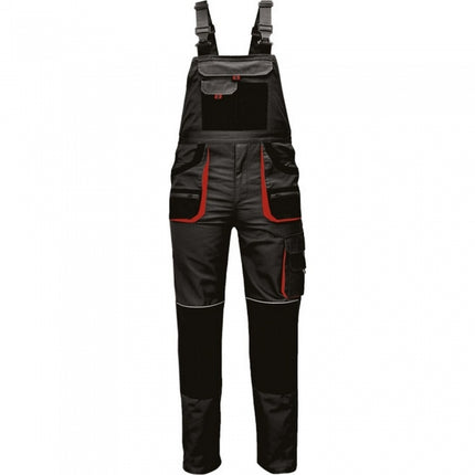 Pantaloni salopeta cu pieptar Fridrich BE-01-004 CARL, tercot 80/20, 235 gr/mp