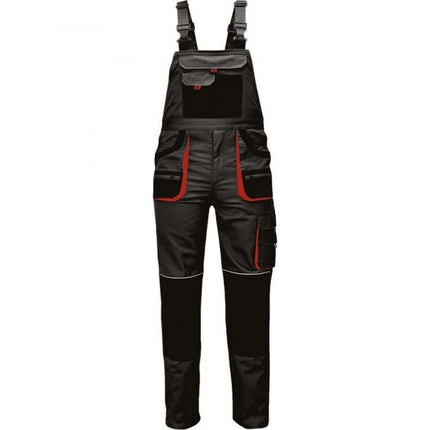 Pantaloni salopeta cu pieptar Fridrich BE-01-004 CARL, tercot 80/20, 235 gr/mp