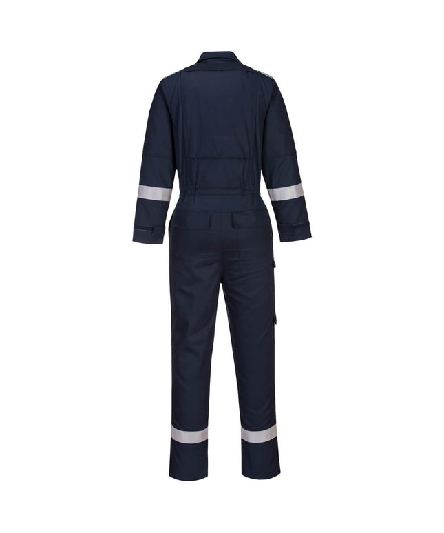 Combinezon ignifug Portwest BIZFLAME PLUS FR501, 99% bumbac, 1% fibra de carbon, 350g