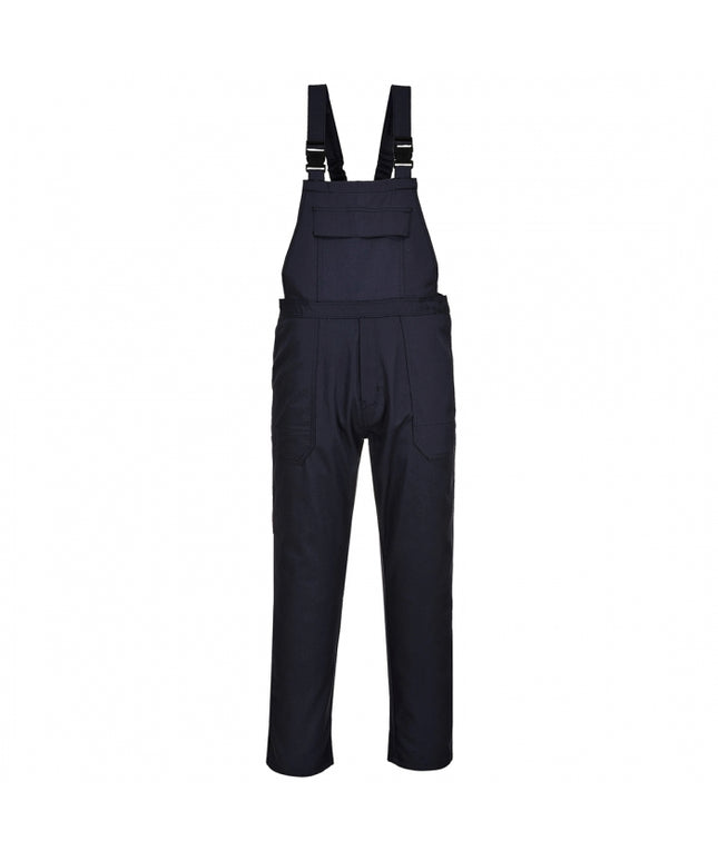 Pantaloni ignifugati cu pieptar de sudura Portwest BIZWELD BIZ4, 330 gr/mp