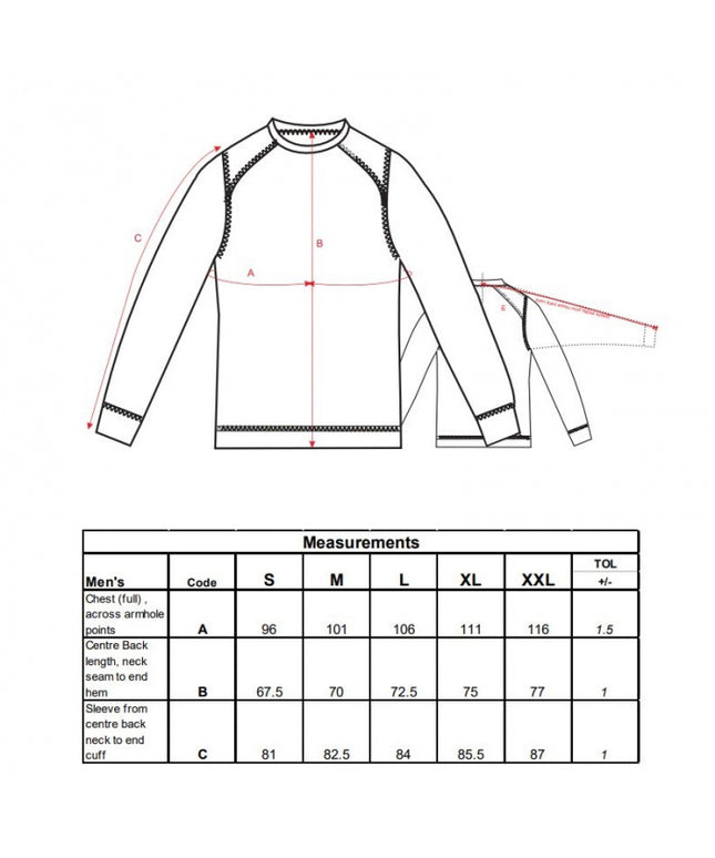 Bluza de corp antibacteriana Portwest BASE PRO B153, 93% poliester absorbant, 7% elastan tratat cu ioni de argint, 165g