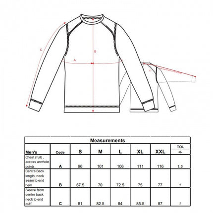 Bluza de corp antibacteriana Portwest BASE PRO B153, 93% poliester absorbant, 7% elastan tratat cu ioni de argint, 165g