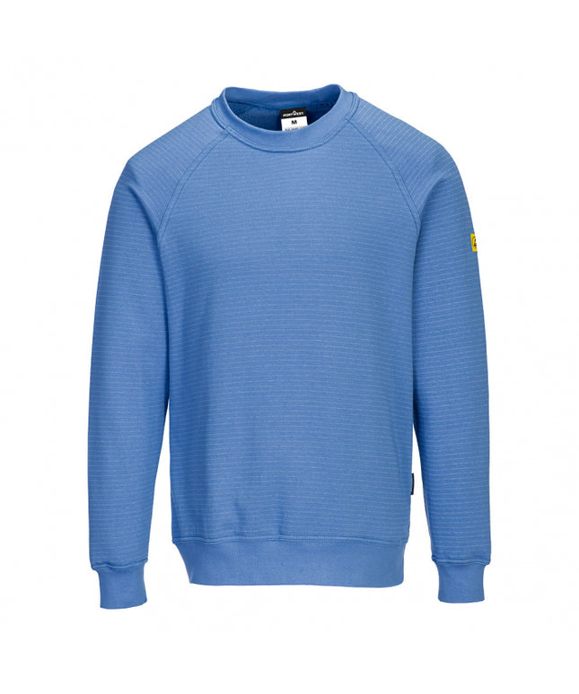 Bluza clasica antistatica Portwest AS24 ESD, 96% bumbac, 4% fibra carbon, 300 gr/mp