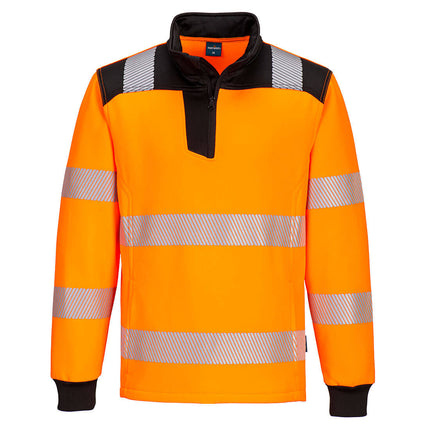 Bluza clasica de iarna, reflectorizanta cu guler Portwest PW326, 65% poliester, 35% bumbac, 300 gr/mp