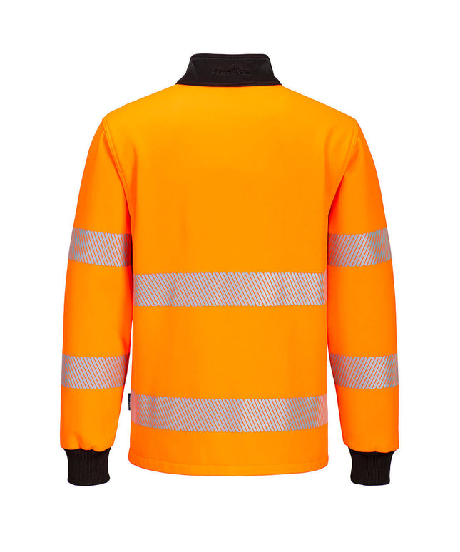 Bluza clasica de iarna, reflectorizanta cu guler Portwest PW326, 65% poliester, 35% bumbac, 300 gr/mp