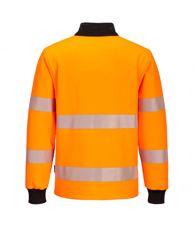 Bluza clasica de iarna, reflectorizanta cu guler Portwest PW326, 65% poliester, 35% bumbac, 300 gr/mp