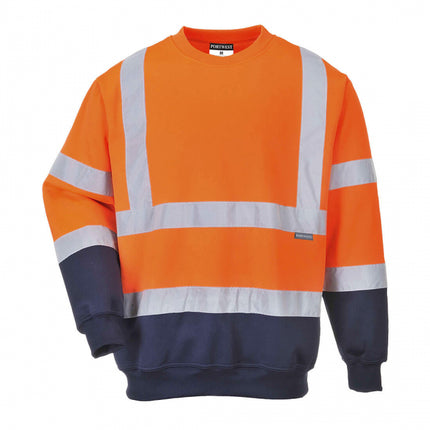 Bluza clasica de iarna, reflectorizanta Portwest B306, 65% poliester, 35% bumbac, 300 gr/mp
