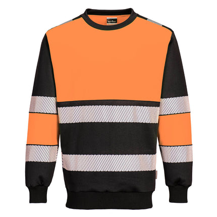 Bluza clasica de iarna, reflectorizanta Portwest PW376, 65% poliester, 35% bumbac, 300 gr/mp