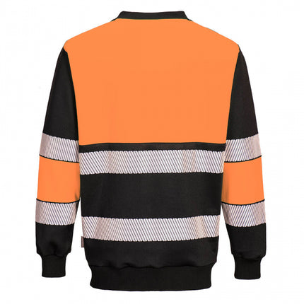 Bluza clasica de iarna, reflectorizanta Portwest PW376, 65% poliester, 35% bumbac, 300 gr/mp